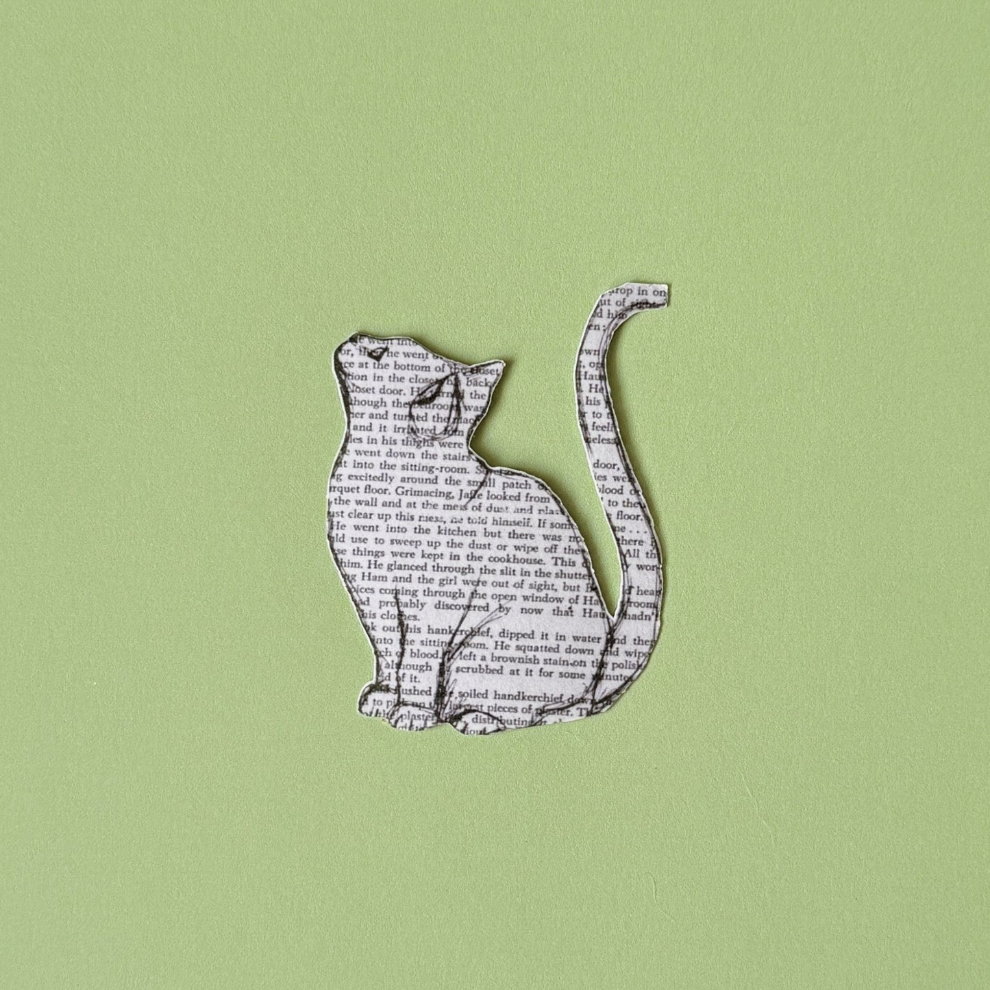 Bookish Cat Sticker