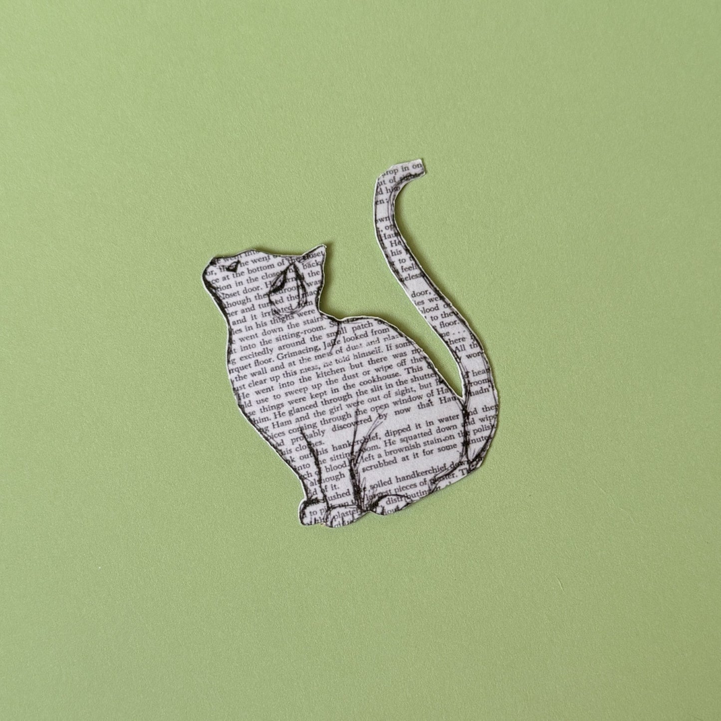 Bookish Cat Sticker