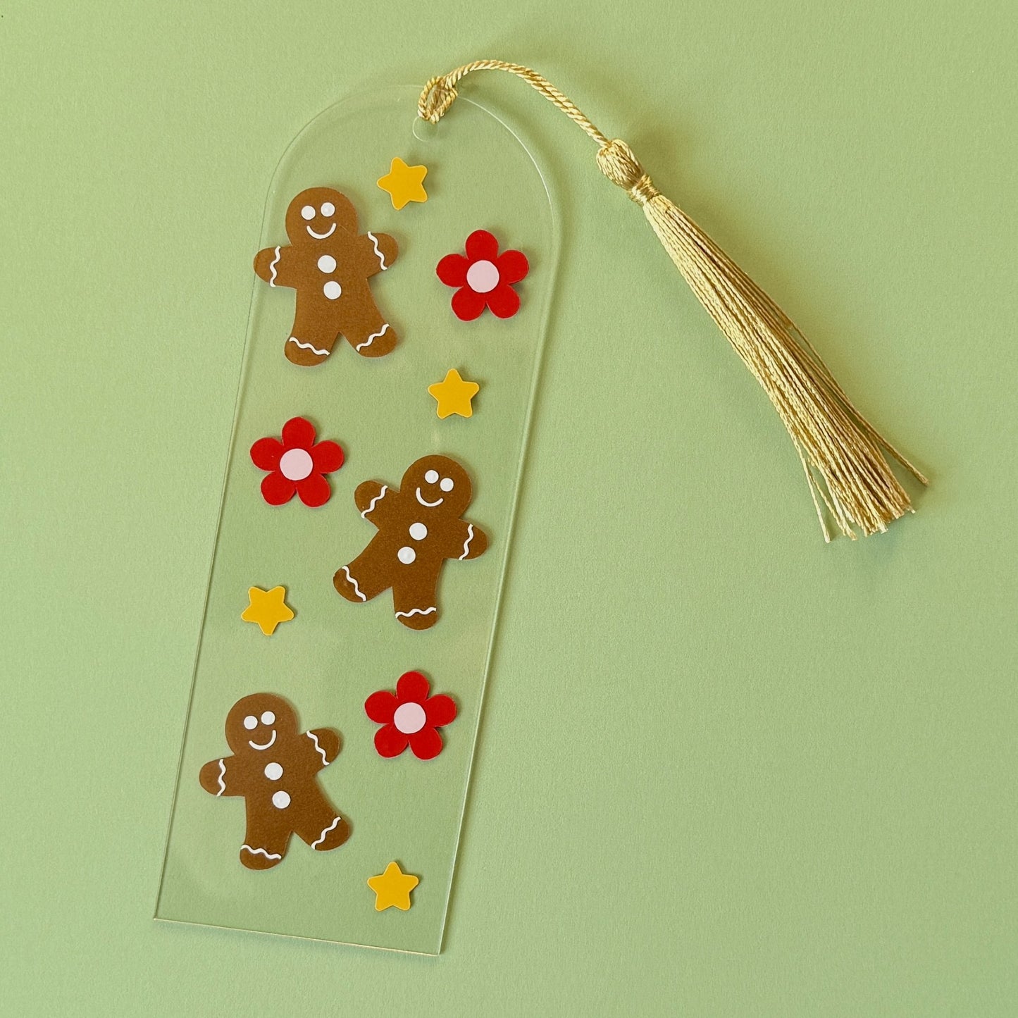 Gingerbread Man Bookmark