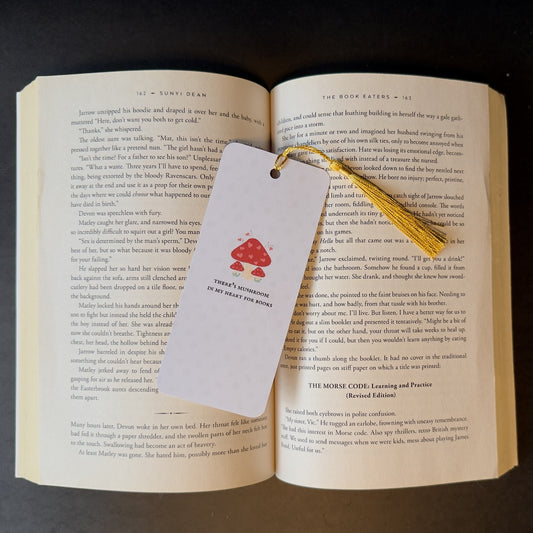 Mushroom for Books Bookmark